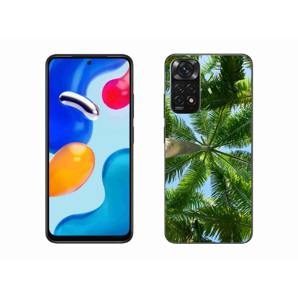 Gél borítás mmCase a Xiaomi Redmi Note 11 4G-hez - pálmafa