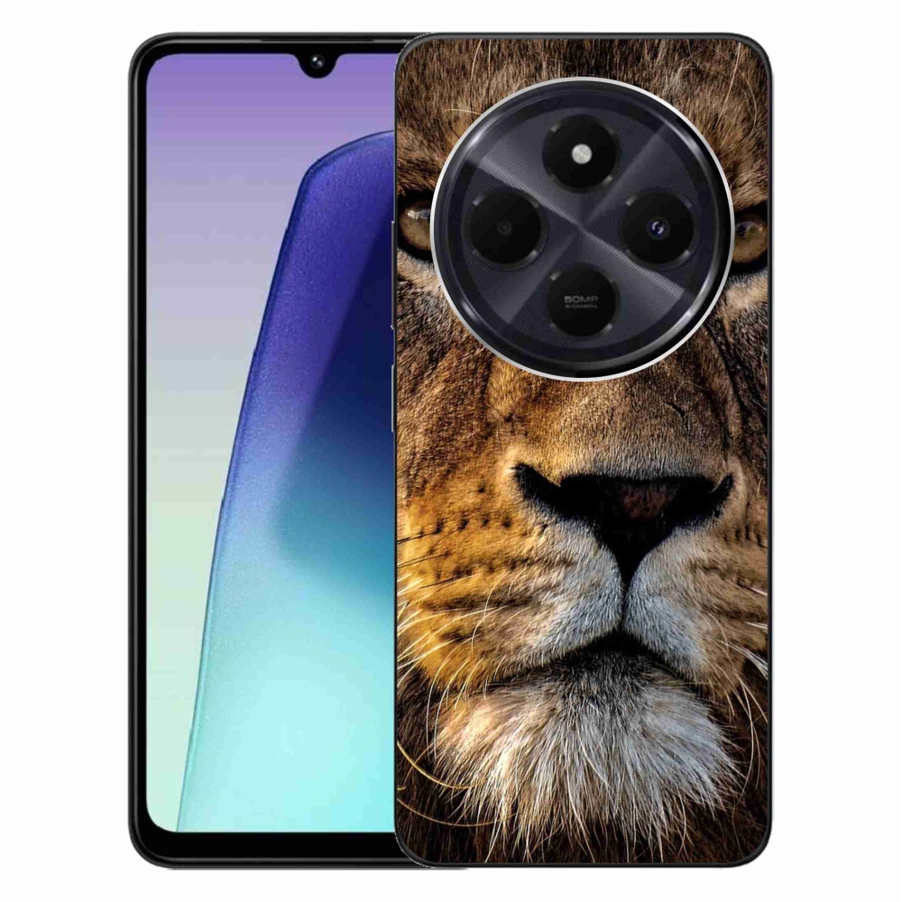 Gél tok mmCase a Xiaomi Redmi 14C/Poco C75 számára - oroszlán