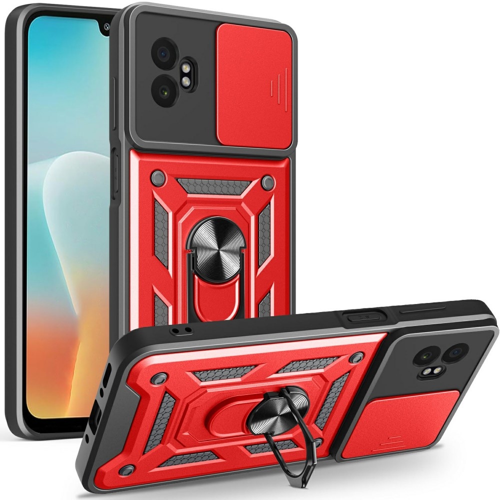 Csúszásálló borítás Samsung Galaxy Xcover 7 Pro készülékhez - piros