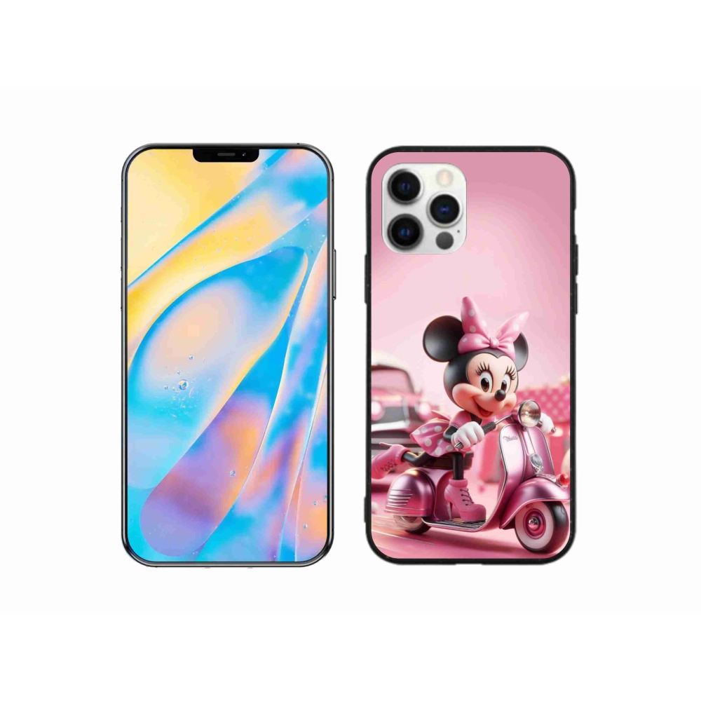 Zselés borítás mmCase iPhone 12 készülékhez - minnie 1