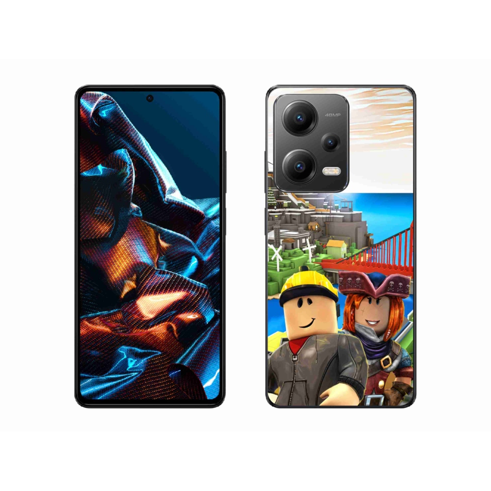 Gél borítás mmCase a Xiaomi Redmi Note 12 Pro 5G-hez - roblox 1