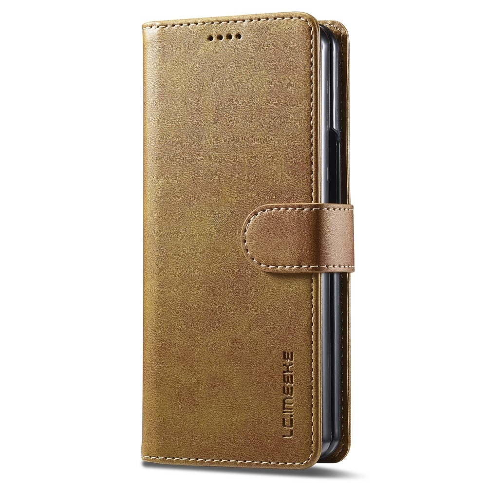 Imeeke könyvtáska Samsung Galaxy Z Fold5 5G - sárga