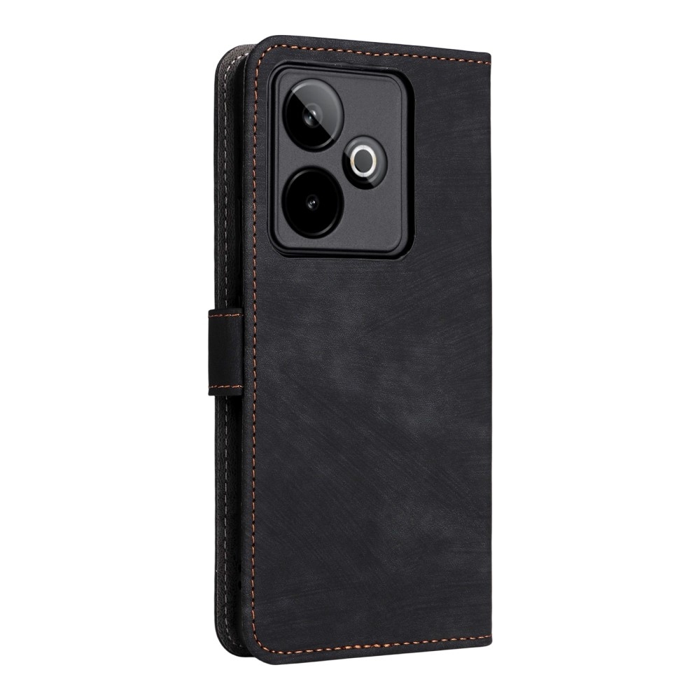 RFID könyvtáska a Realme GT 7 5G készülékhez - fekete