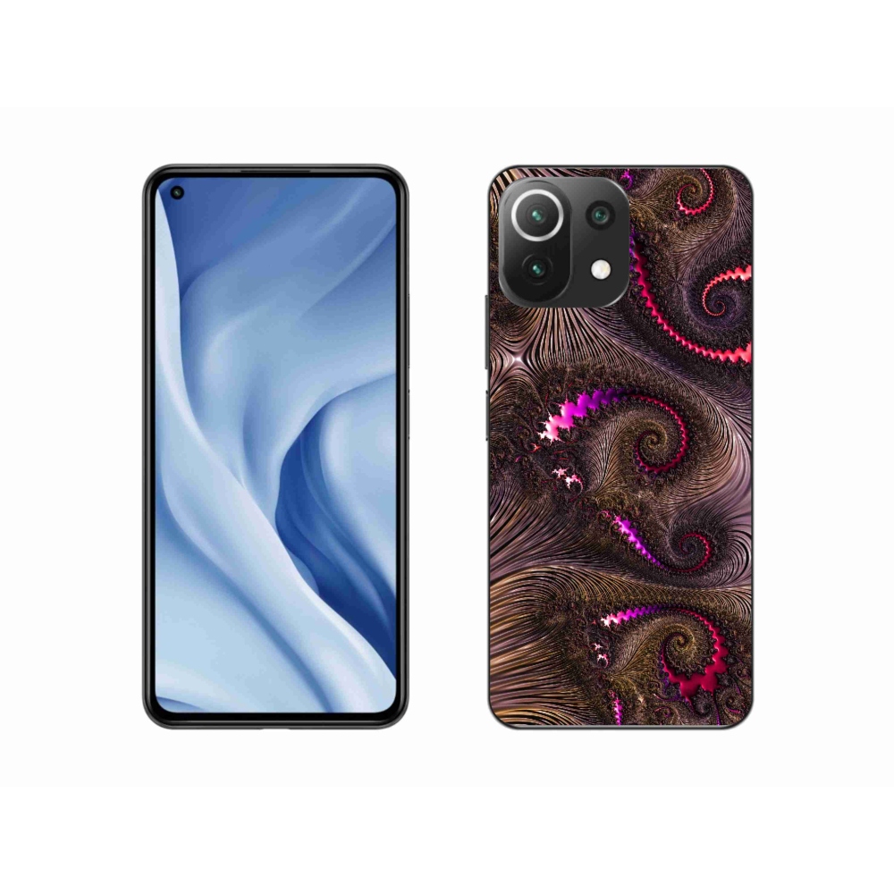Gél borítás mmCase a Xiaomi Mi 11 Lite 4G/5G számára - absztrakt motívum 24