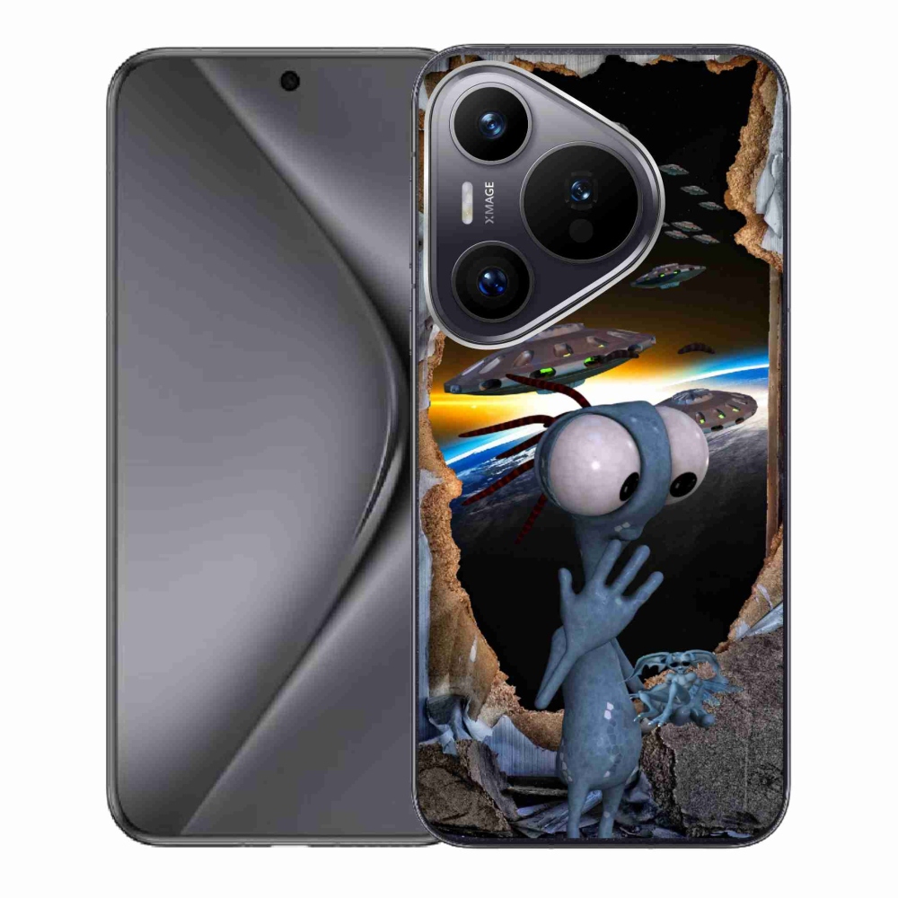 Zselés borítás mmCase a Huawei Pura 70 - alien készülékhez