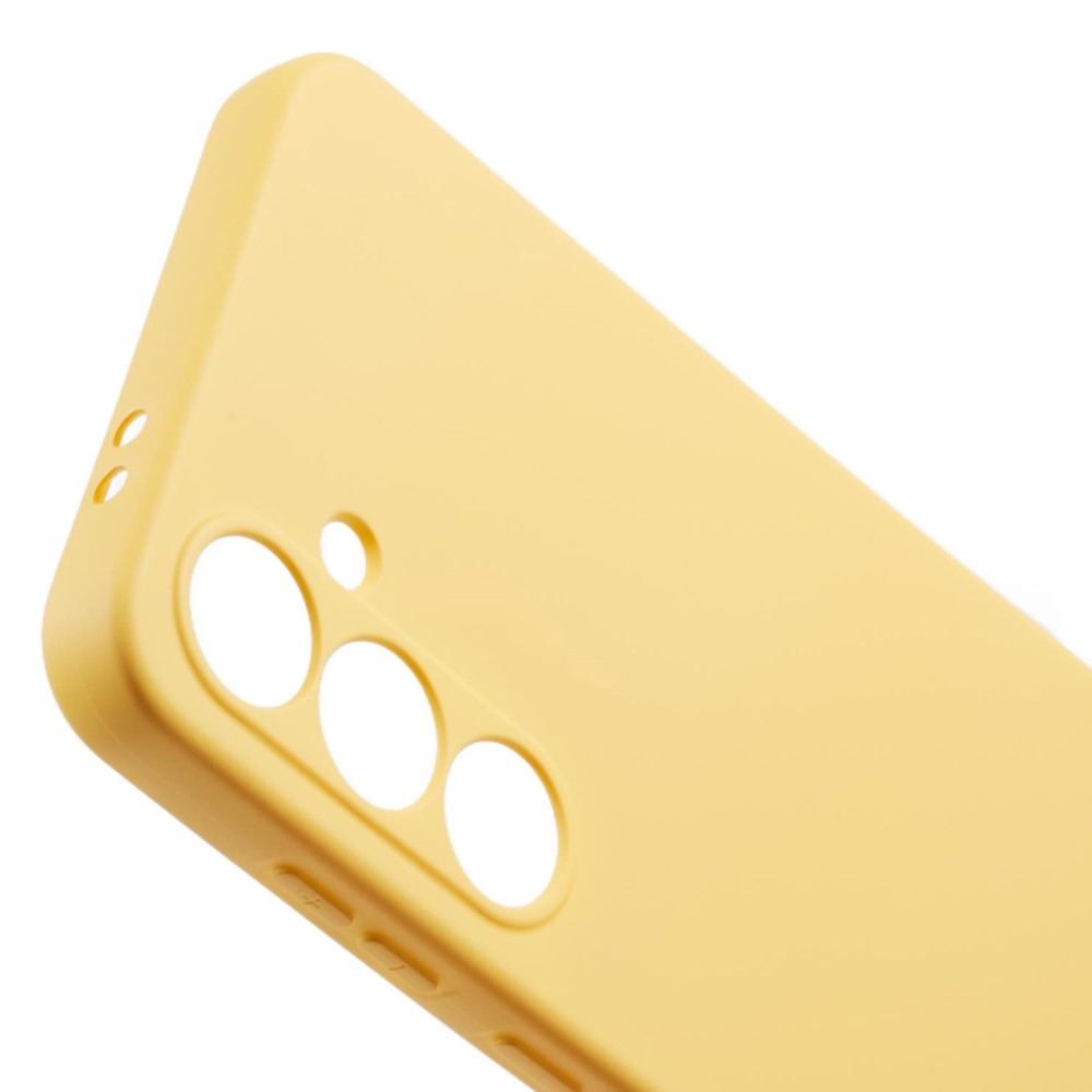 Gél tok Samsung Galaxy S24 FE készülékhez - sárga
