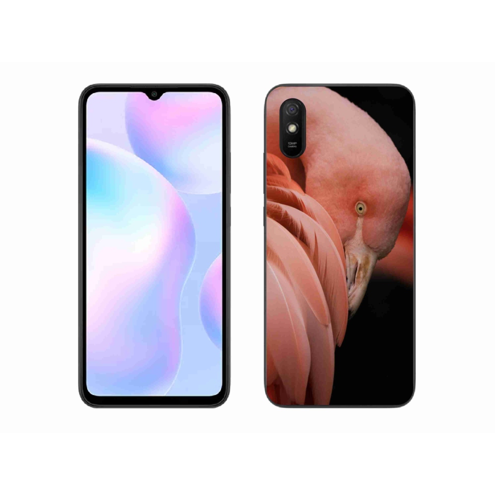 Gél borítás mmCase a Xiaomi Redmi 9AT-hoz - flamingó 3