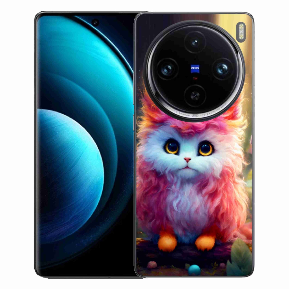 Gél borítás mmCase a Vivo X100 Pro 5G-hez - aranyos cica 5