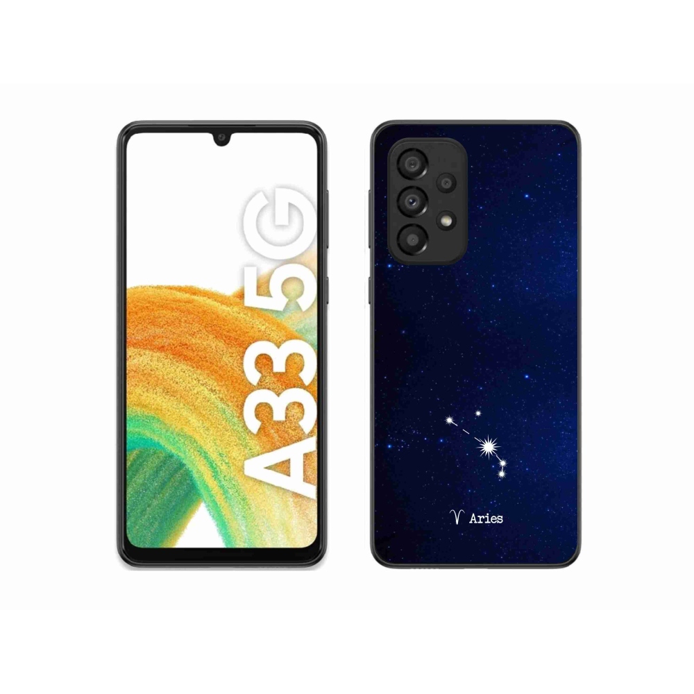 Gél borítás mmCase Samsung Galaxy A33 5G - Kos csillagkép