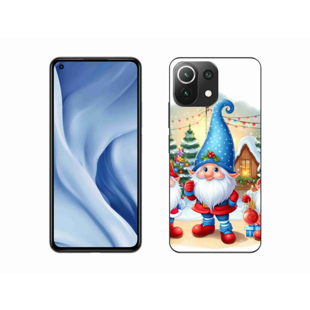Gél borítás mmCase a Xiaomi 11 Lite 5G NE számára - karácsonyi manók