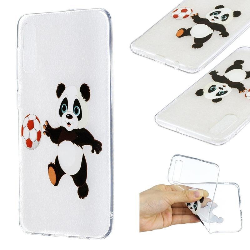 Patt zselés borítás Samsung Galaxy A50 / A30s készülékhez - golyós panda