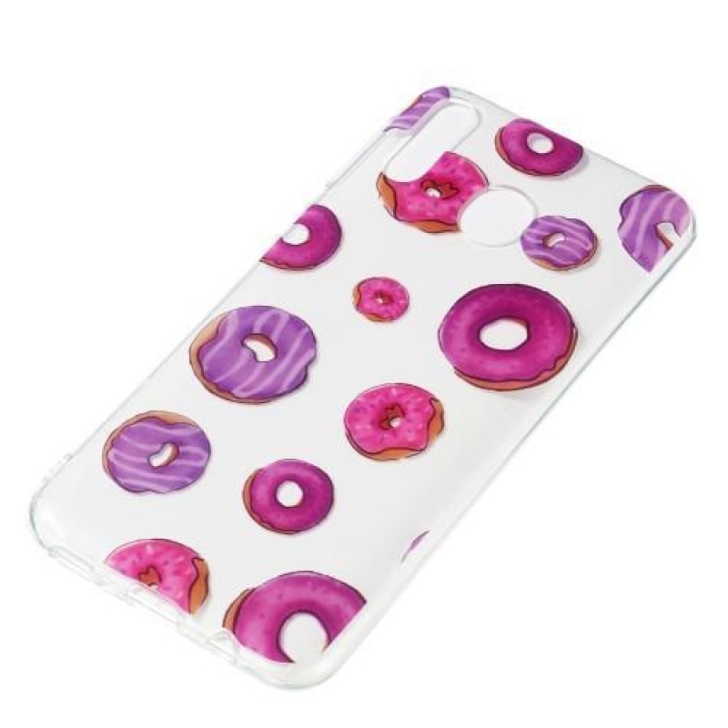 Patt zselés tok Samsung Galaxy M20-hoz - fánk