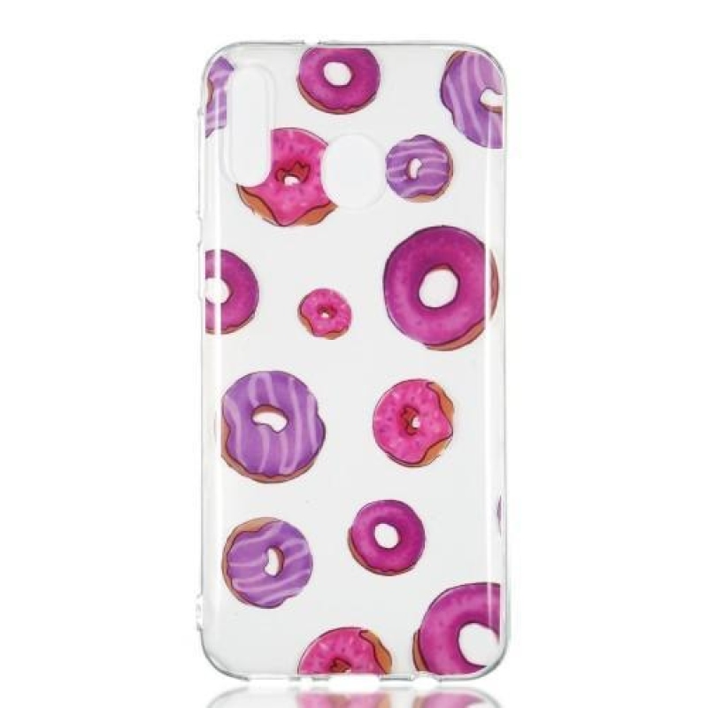 Patt zselés tok Samsung Galaxy M20-hoz - fánk