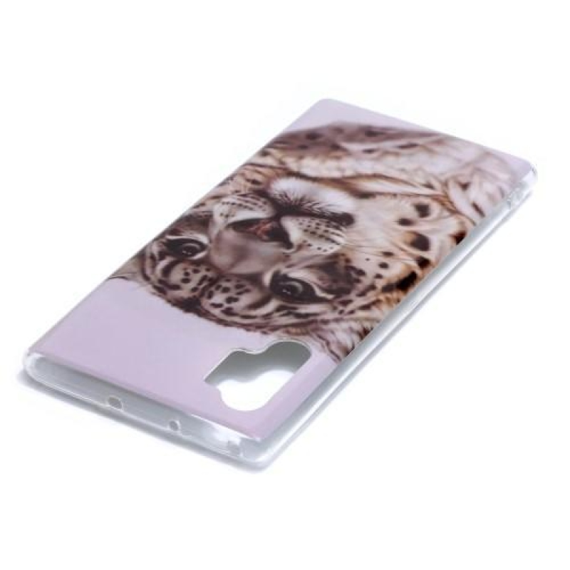 Patt gél tok Samsung Galaxy Note 10 Plus készülékhez - leopárd