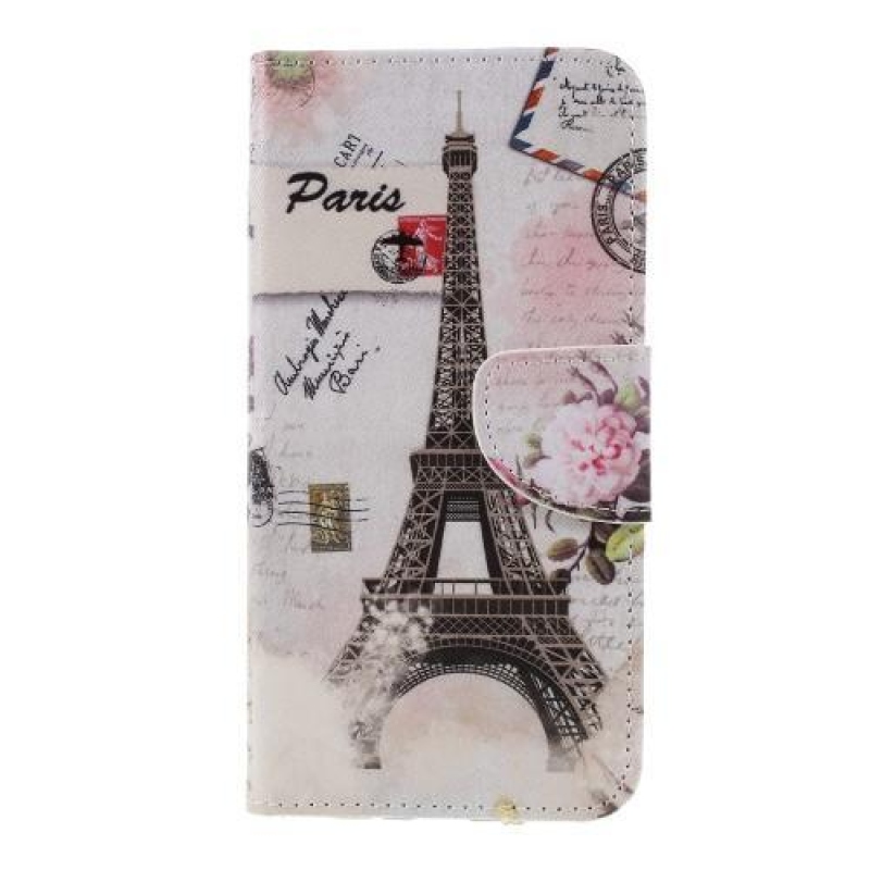Patt PU bőr pénztárca tok Sony Xperia XZ3-hoz - Eiffel