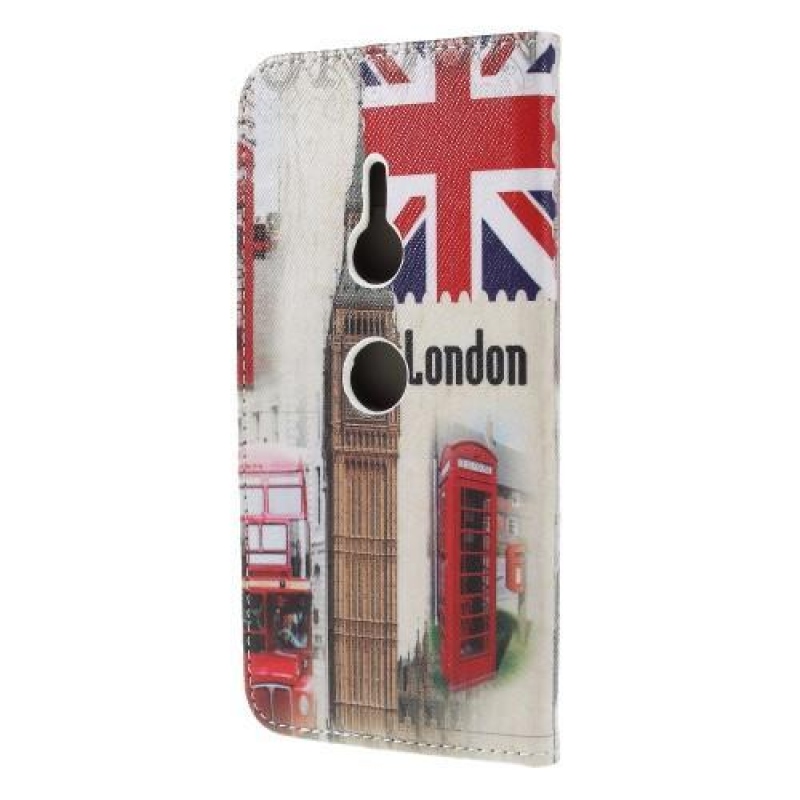 Patt PU bőr pénztárca tok Sony Xperia XZ3-hoz - London