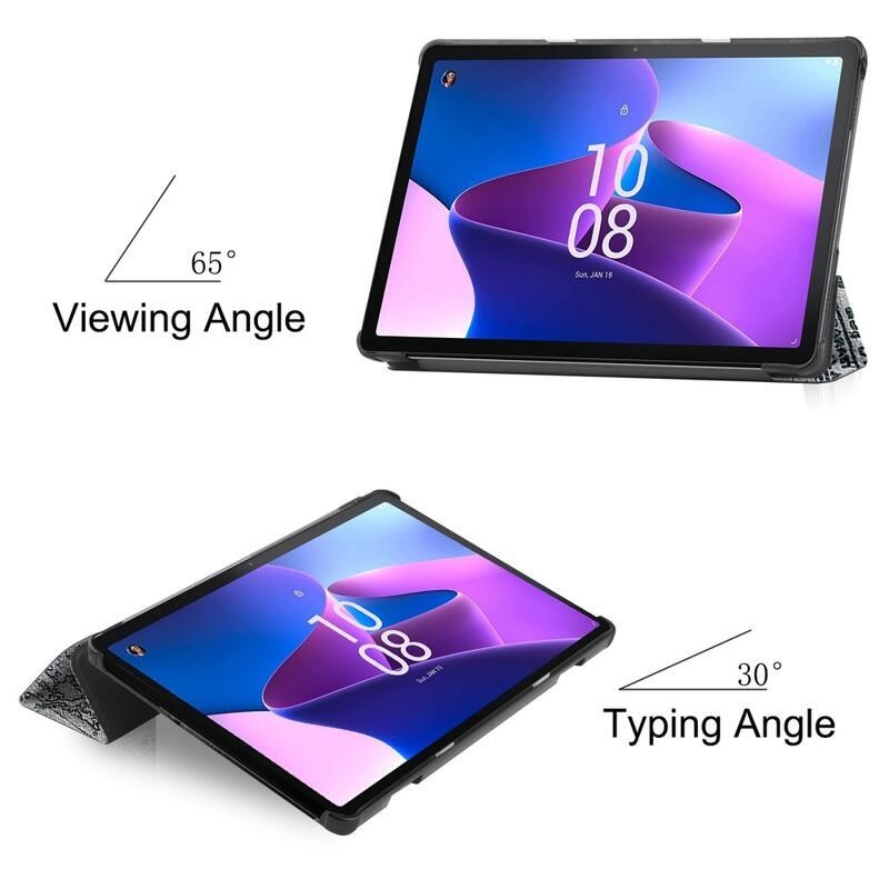 Patte intelligens pozicionáló tok Lenovo Tab M10 (3.Gen) - Eiffel-toronyhoz