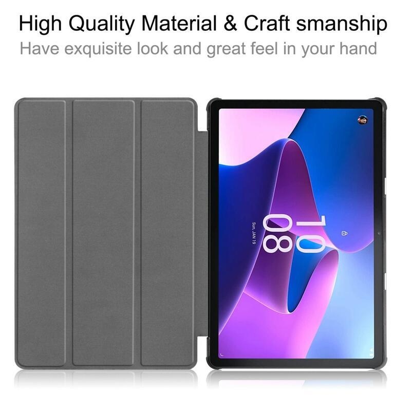 Patte intelligens pozicionáló tok Lenovo Tab M10 (3.Gen) - Eiffel-toronyhoz