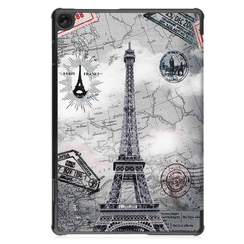 Patte intelligens pozicionáló tok Lenovo Tab M10 (3.Gen) - Eiffel-toronyhoz
