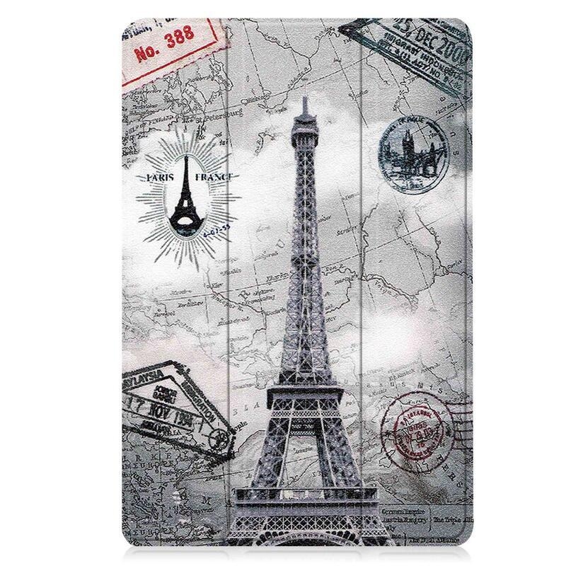 Patte intelligens pozicionáló tok Lenovo Tab M10 (3.Gen) - Eiffel-toronyhoz