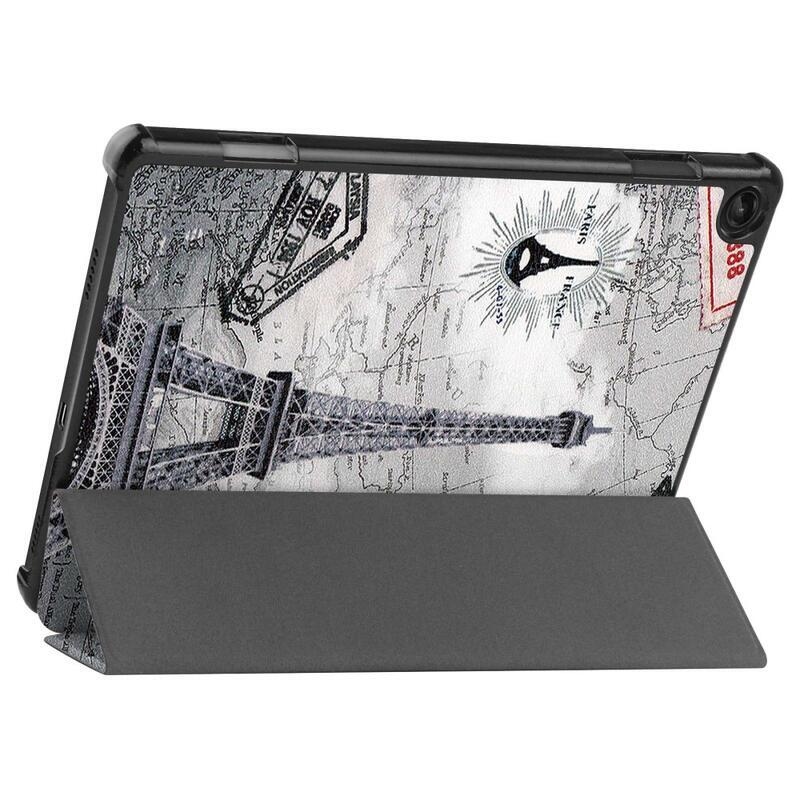 Patte intelligens pozicionáló tok Lenovo Tab M10 (3.Gen) - Eiffel-toronyhoz