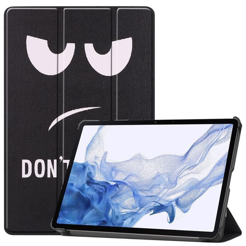 Patte intelligens PU bőr tok Samsung Galaxy Tab S8 tablethez - ne érintse meg