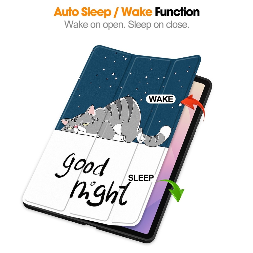 Patte intelligens záró tok Samsung Galaxy Tab S11 készülékhez - macska