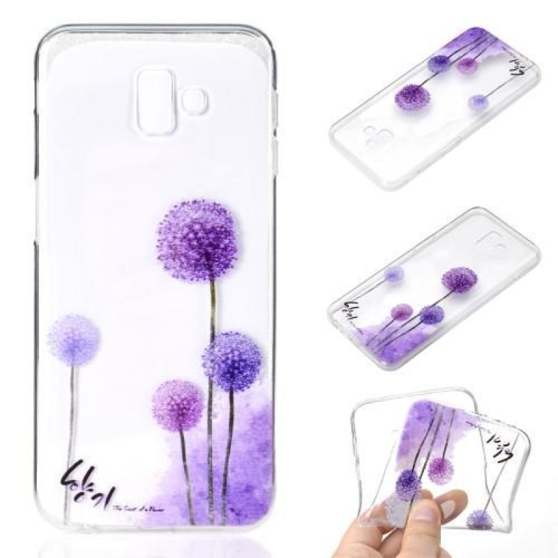 Zselés tok Samsung Galaxy J6 Plus készülékhez - pitypang