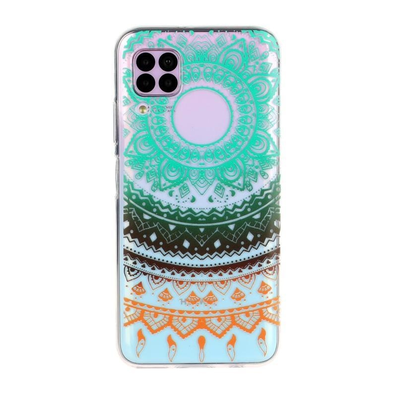 Patte zselés tok mobil Huawei P40 Lite - színes mandala