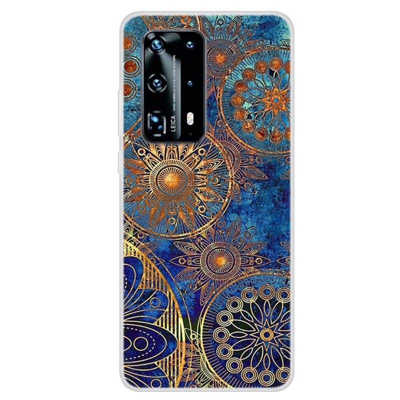 Patte zselés tok mobil Huawei P40 Pro - fém mandala