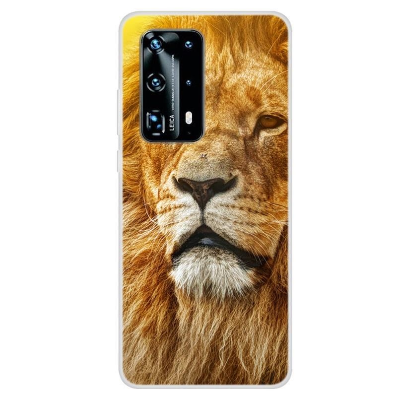 Patte gél tok a Huawei P40 Pro-hoz - oroszlán