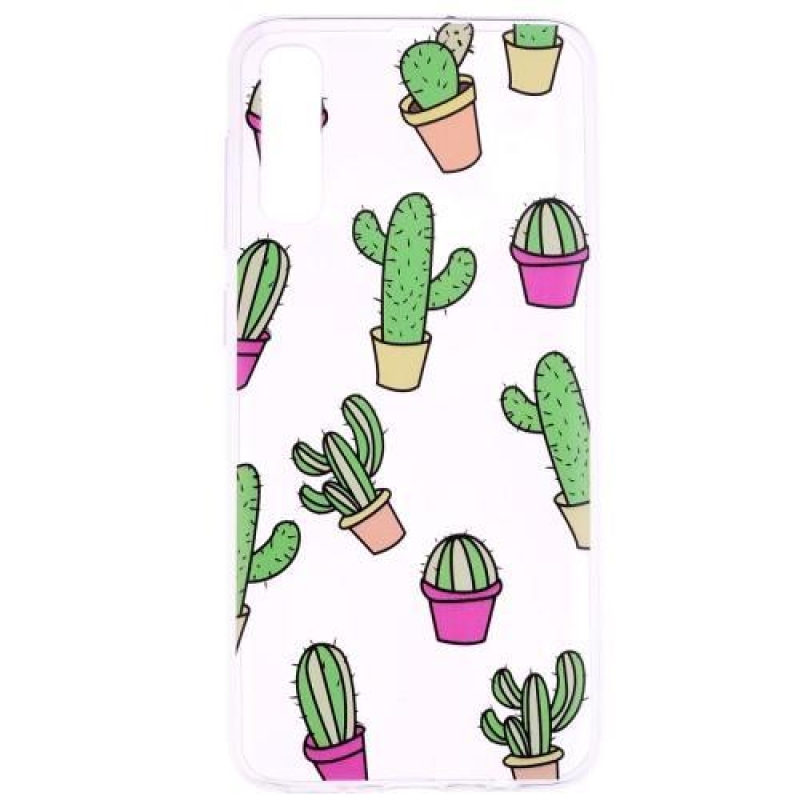 Zselés tok Samsung Galaxy A50 / A30s készülékhez - kaktusz