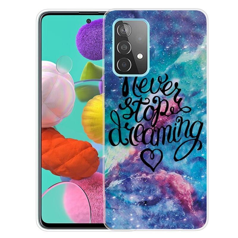 Patte zselés tok Samsung Galaxy A72 5G - álmodj tovább