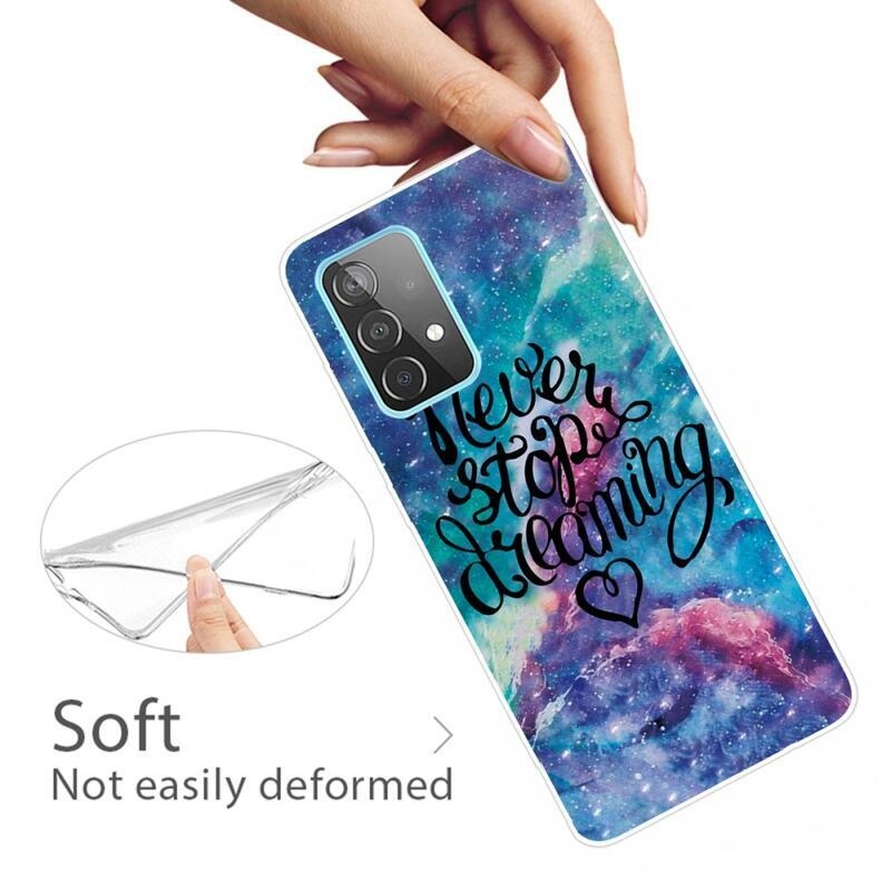 Patte zselés tok Samsung Galaxy A72 5G - álmodj tovább