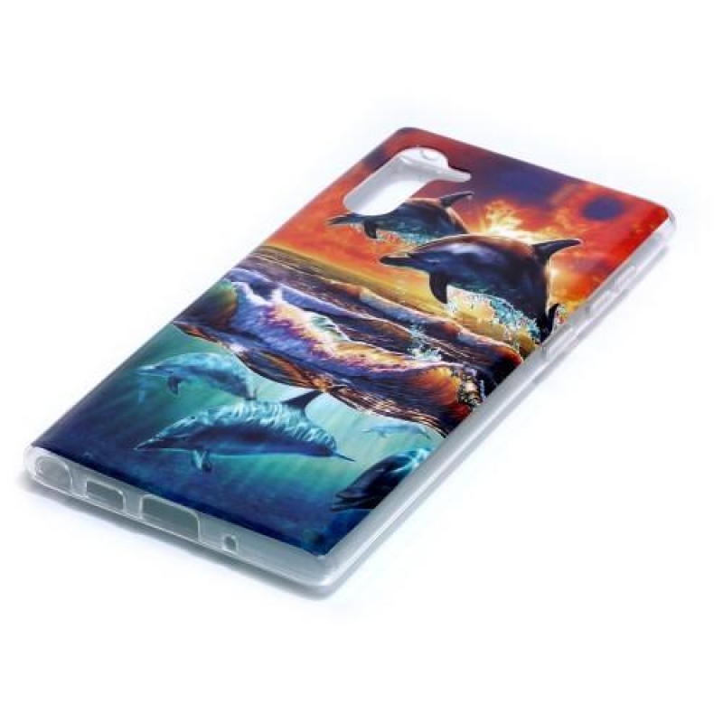 Zselés tok Samsung Galaxy Note 10 készülékhez - delfin