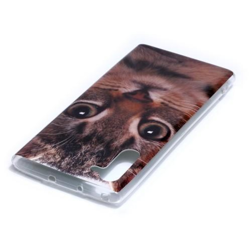 Zselés tok Samsung Galaxy Note 10 - macska