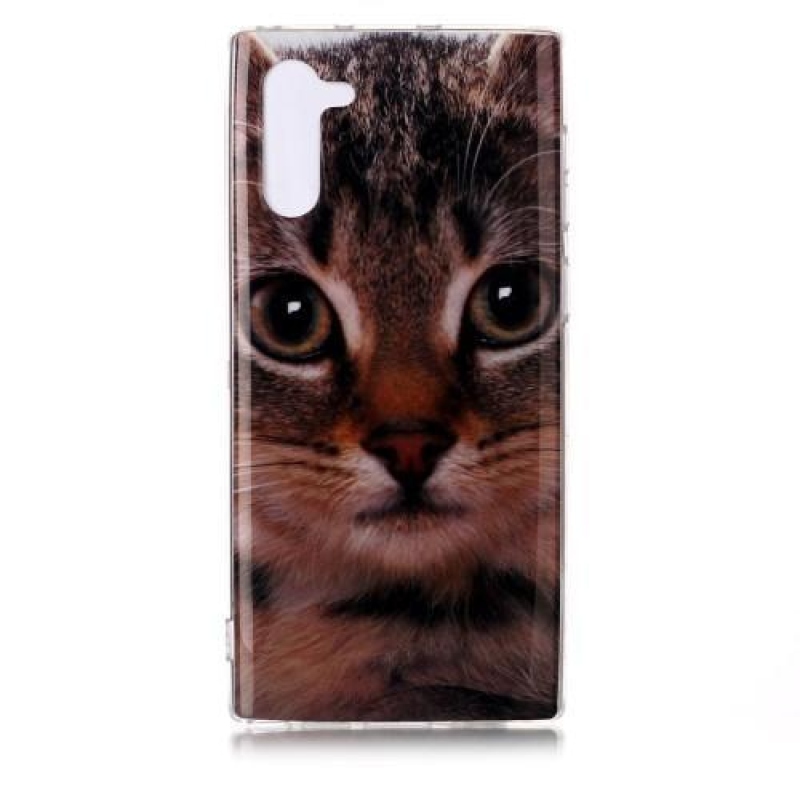 Zselés tok Samsung Galaxy Note 10 - macska