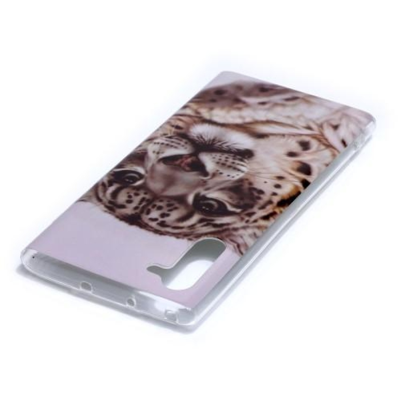 Zselés tok Samsung Galaxy Note 10 készülékhez - leopárd