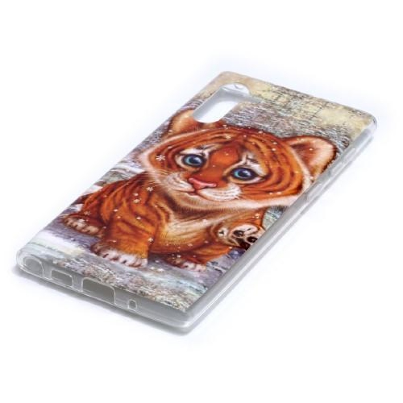 Zselés tok Samsung Galaxy Note 10 készülékhez - tigris