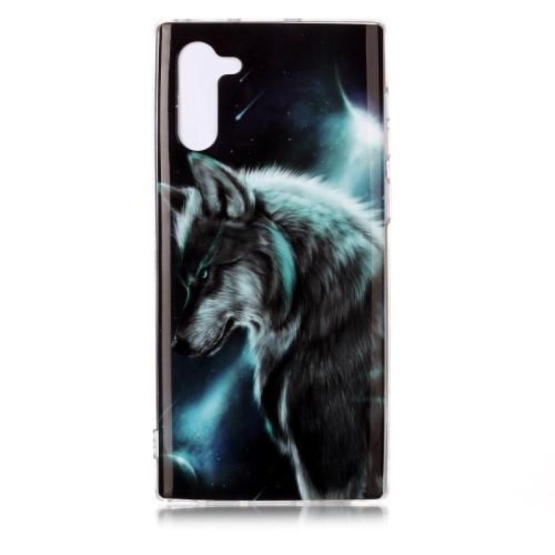 Zselés tok Samsung Galaxy Note 10 - farkas