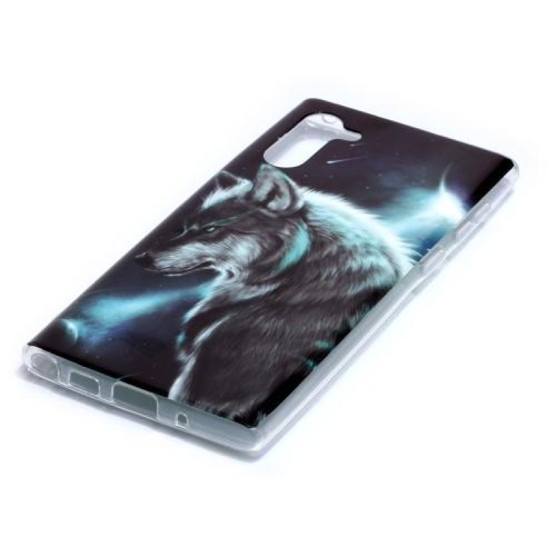 Zselés tok Samsung Galaxy Note 10 - farkas