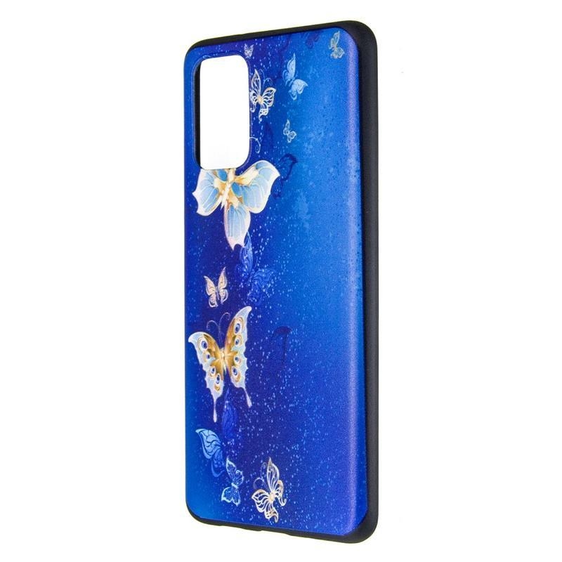 Patte zselés tok mobil Samsung Galaxy S20 Plus - pillangók
