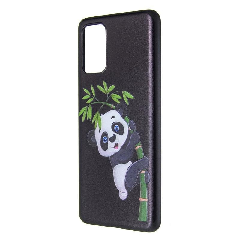 Zselés tok Samsung Galaxy S20 Plus készülékhez - panda a bambuszon