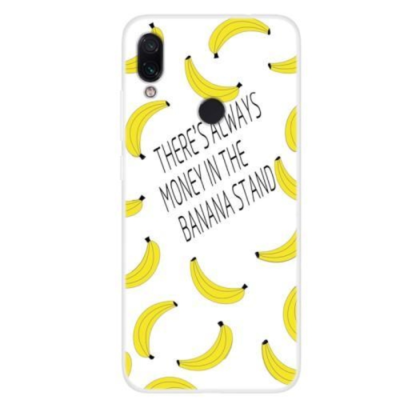 Patte zselés tok Xiaomi Redmi 7 - banánok