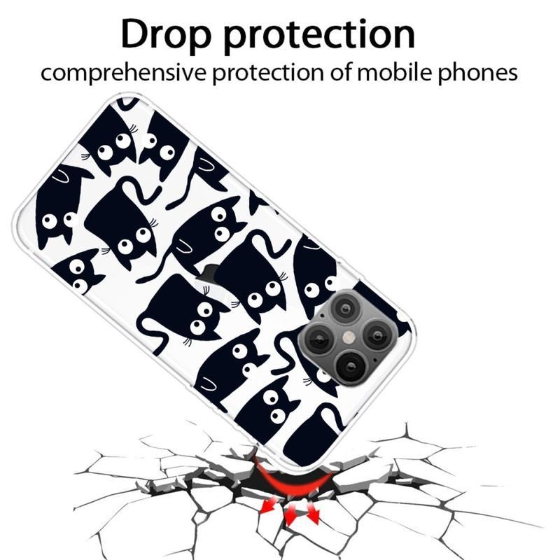 Patte zselés tok iPhone 12 Pro Max 6,7