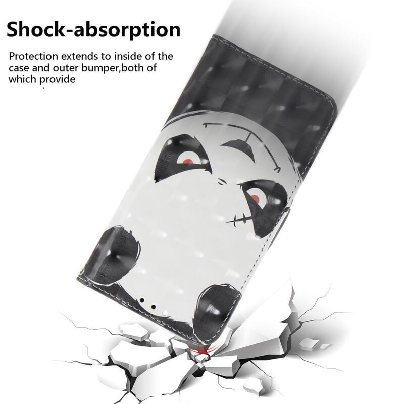 Patte könyv tok Nokia C32-hez - angry panda