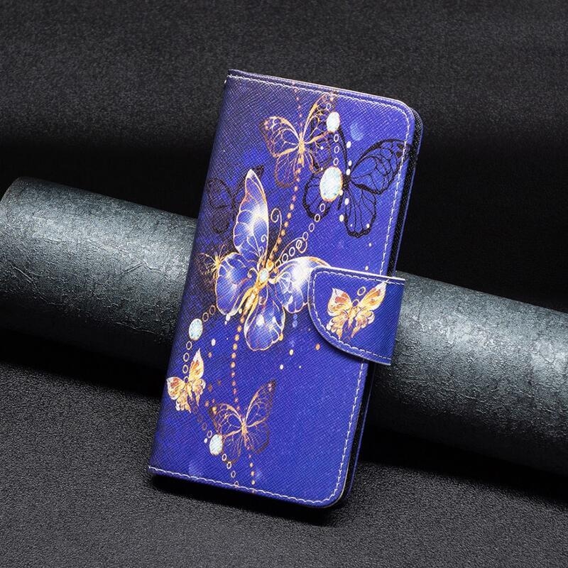 Patte könyv tok Xiaomi 13 Lite-hoz - lila pillangók