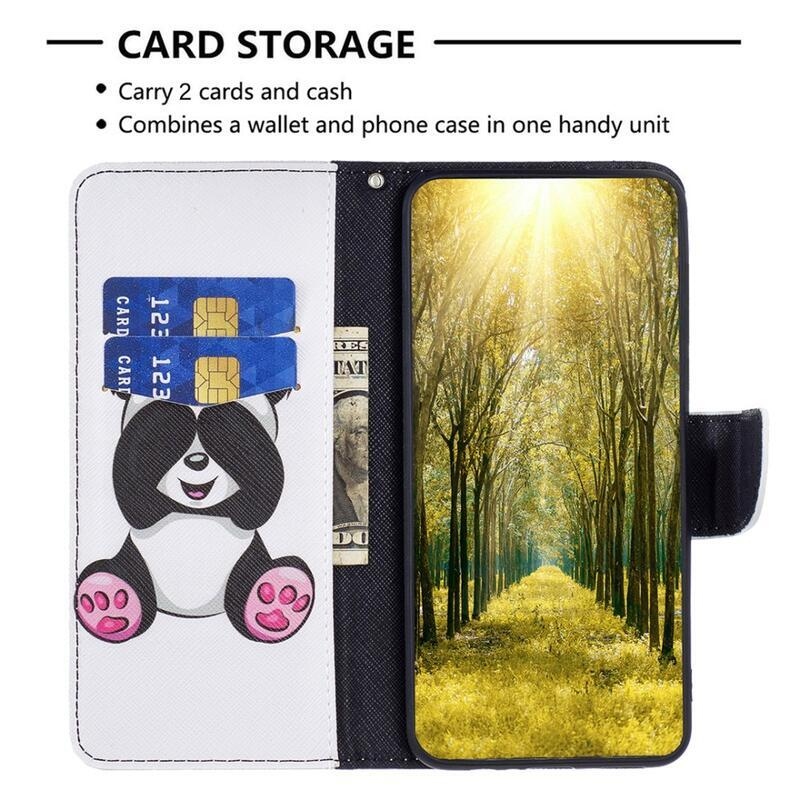 Patte könyv tok a Xiaomi 13 Lite-hoz - aranyos panda