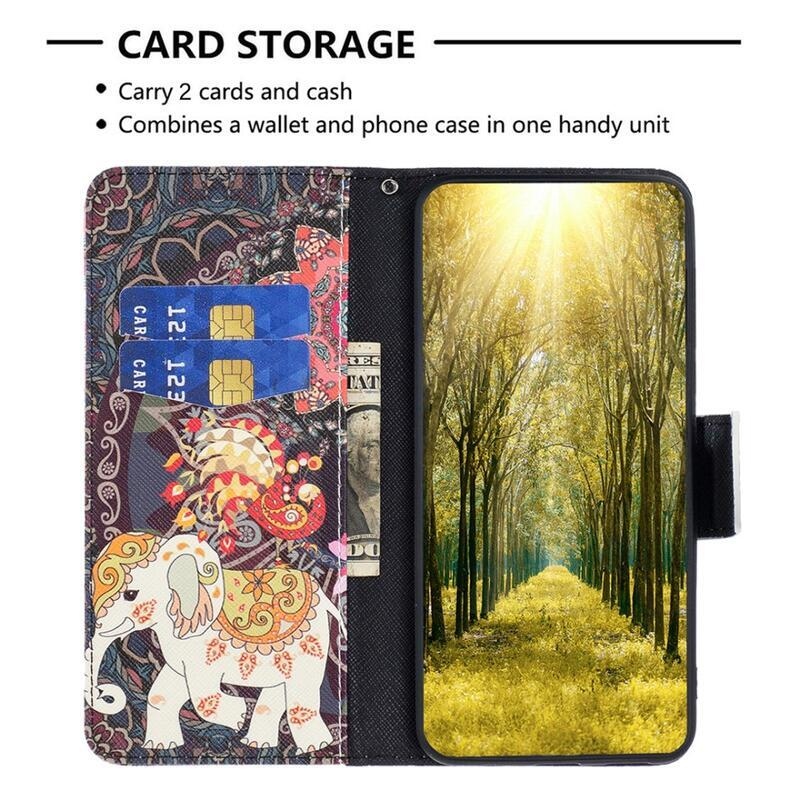 Patte könyv tok Xiaomi 13 Lite-hoz - elefánt