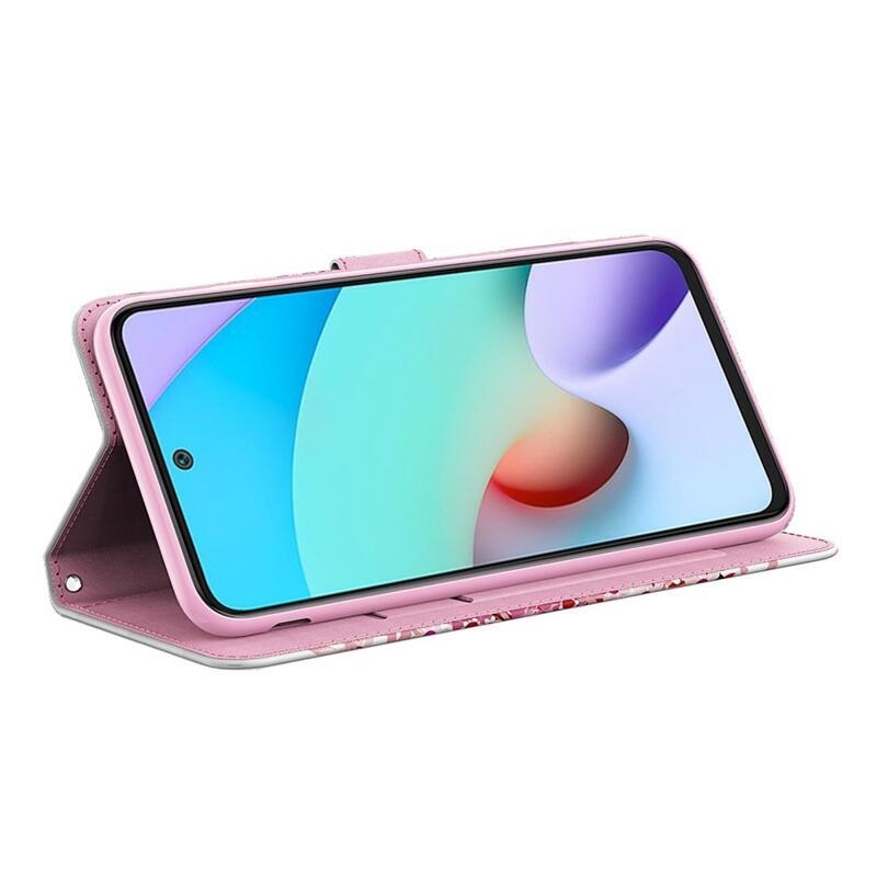 Nyomtatás pénztárca tok Xiaomi Poco M4 Pro 5G/Redmi Note 11S 5G - virágzó fa